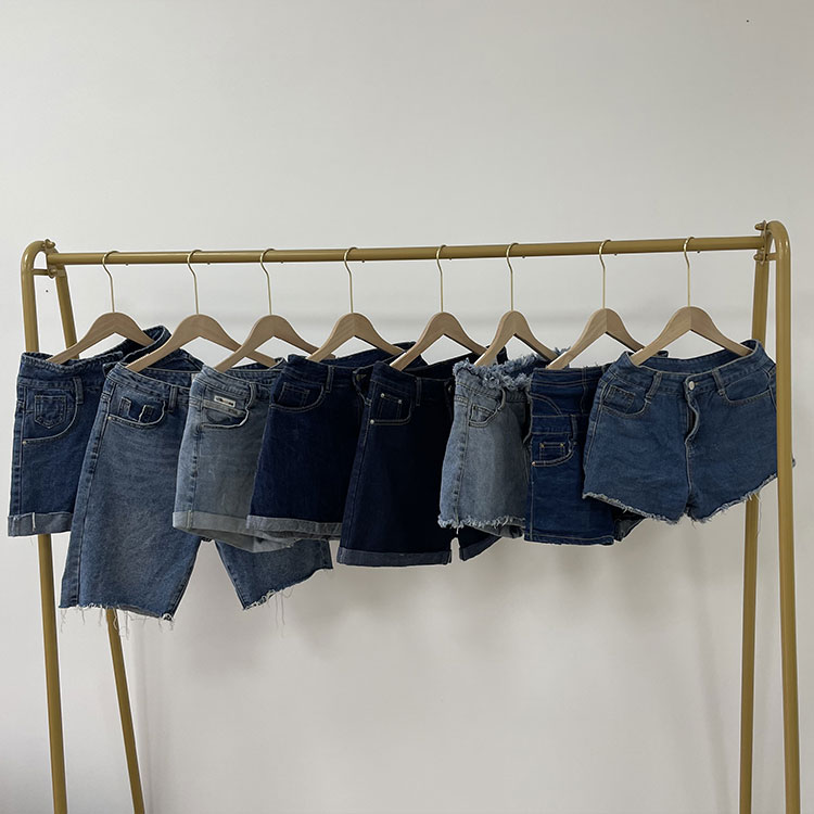 Brugte Dame Short Jean Bukser